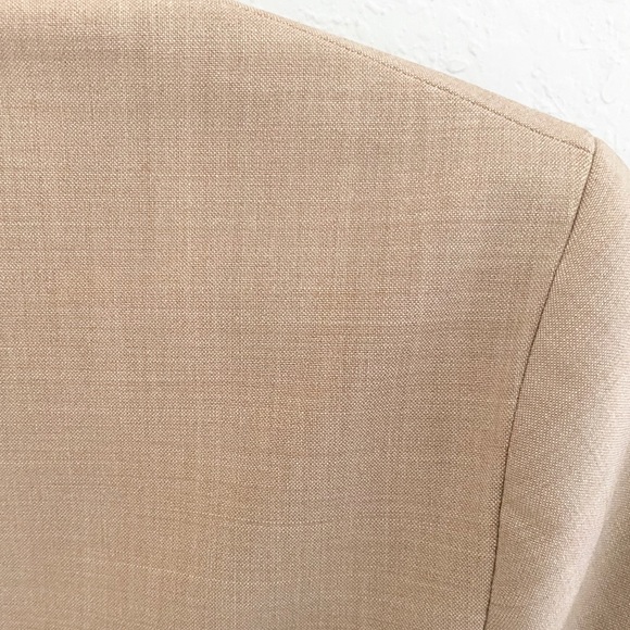 new Theory ✧ Lightweight Stretch Wool Blazer Jacket ✧ Neutral Sand ✧ Size 6 - Picture 4 of 13
